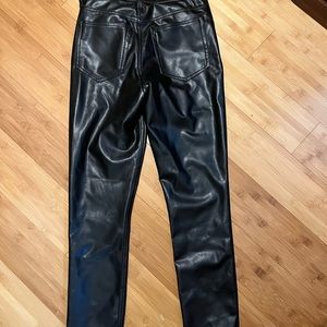Abercrombie skinny leather pants